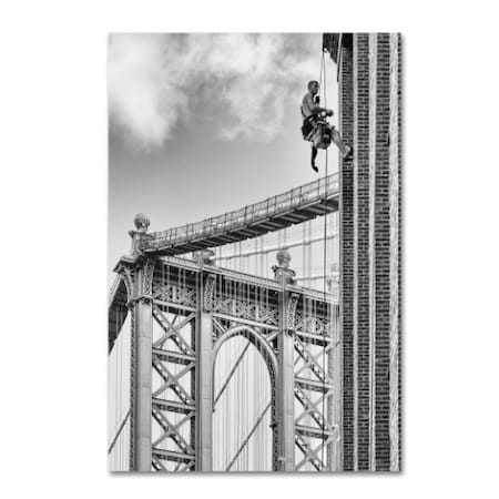 Trademark Fine Art Michel Guyot 'Shortcut To Brooklyn' Canvas Art, 30x47 1X04081-C3047GG
